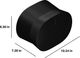 Sonos® Era 300 Black Powered Stereo Speaker-2