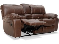Alameda Reclining Console Loveseat