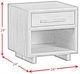 Elements International Brisbane Brown End Table-2