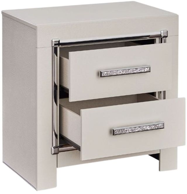 Signature Design by Ashley® Zyniden Silver Nightstand-3