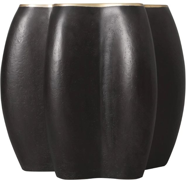 Hooker® Furniture Melange Even and Flow Black End Table-0