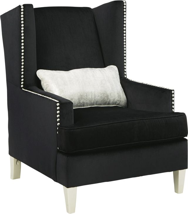 Signature Design by Ashley® Harriotte 2-Piece Chair and Ottoman Set-1