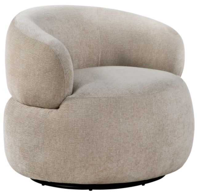 Homelegance® Ruvo Light Brown Swivel Chair-0