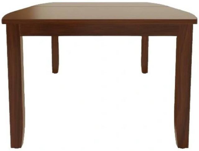 Mavin Customizable 48" x 72" Boat Extendable Dining Table with 18" Leaf-2