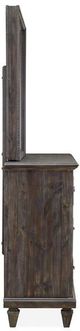 Magnussen Home® Calistoga Weathered Charcoal Landscape Mirror-3