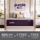 Purple® Premium RestorePremier® 13" Grid Technology Plush Tight Top Queen Mattress in a Box-0