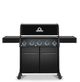 Broil King® Baron 520 Pro Shadow 5-Burner Black Freestanding Liquid Propane Grill-0