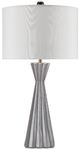 Currey & Company Fabienne Black/White Table Lamp-2