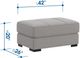 Catnapper® Dutton Taupe Ottoman-1