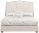 Michael Amini® Fantosini Silver Leaf Eastern King Panel Bed-2