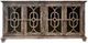Million Dollar Rustic Barnwood Brown Console-0