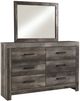 Signature Design by Ashley® Wynnlow 2-Piece Gray Queen Crossbuck Panel Bed Set-2