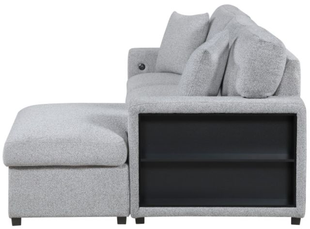 Homelegance® Pompano Gray Right-Arm Facing Sectional and Chaise-4