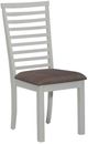 Liberty Furniture Brook Bay Gray/Textured White Ladder Back Side Chair-0