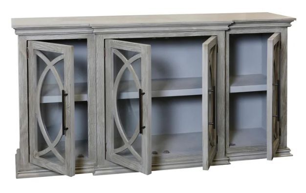 StyleCraft Slate Gray Credenza-1