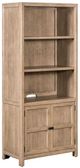 Liberty Furniture Proximity Place Barley Buff Bunching Bookcase-0