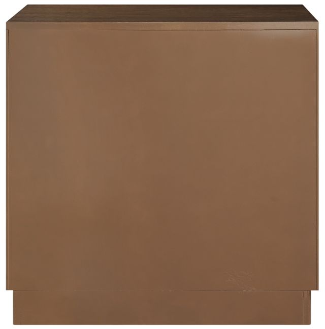Meridian Furniture Scallop Brown Nightstand-3