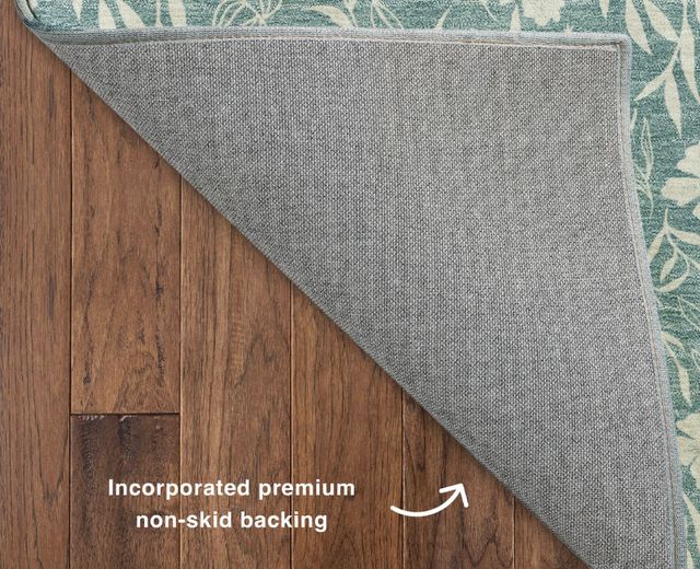 Dalyn™ Rug Company Soft Essentials SE4 Teal 5'x8' Area Rug-3