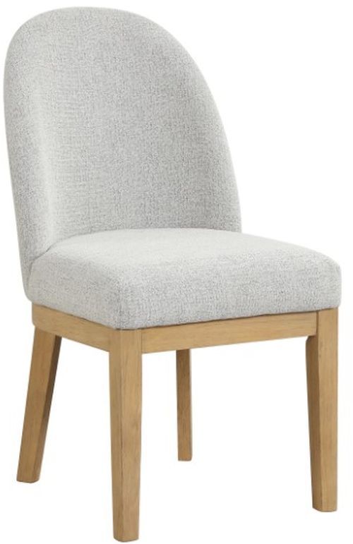 New Classic® Home Furnishings Essence 2-Piece Natural/White Upholstered Dining Chair Set-2