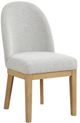 New Classic® Home Furnishings Essence 2-Piece Natural/White Upholstered Dining Chair Set-2