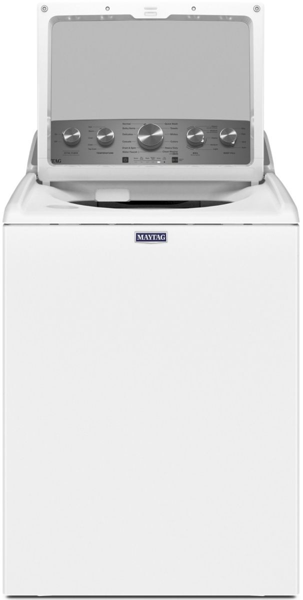 Maytag® 4.8 Cu. Ft. White Impeller Top Load Washer with Extra Power-1
