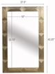 A & B Home Kameko Bronze Mirror -2