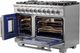 FORNO® Capriasca 48" Stainless Steel Pro Style Gas Range-3