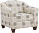 Affordable Furniture 9011 Daisy Chain Gold/Silver Accent Chair-0