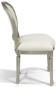 Korson Furniture Sherrer Louis XV Ice Side Chair-1