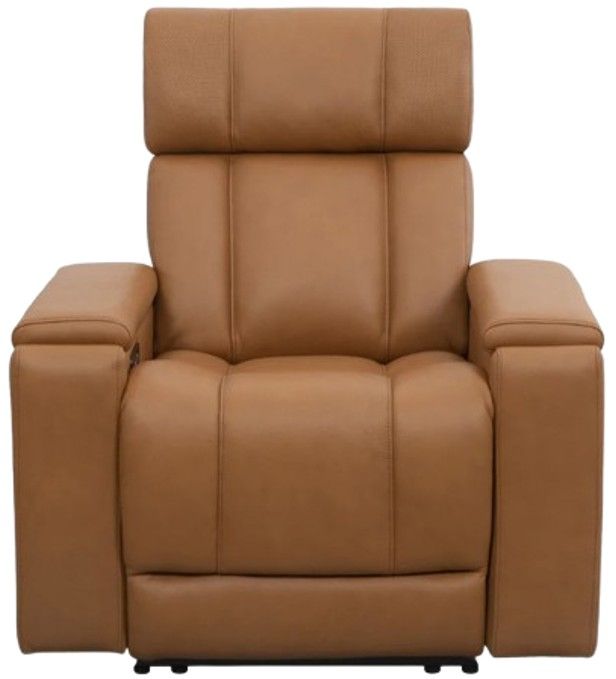 Parker House® Phoenix Autumn Caramel Power Recliner with Power Headrest and Lumbar-2