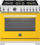 Bertazzoni Professional Series 36" Giallo Pro Style Dual Fuel Range-0