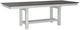 Liberty Furniture Brook Bay Carbon Gray Trestle Dining Table with Textured White Base-1
