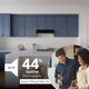 Broan® Glacier 1 Series 36" Black Under Cabinet Range Hood-4