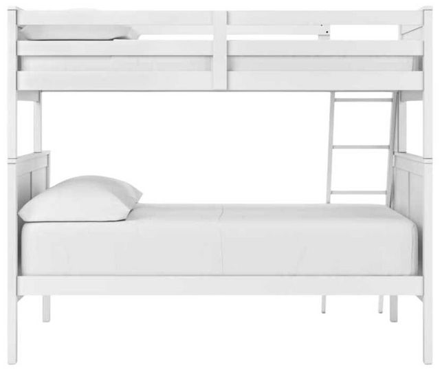 Signature Design by Ashley® Nextonfort White Twin Over Full Bunk Bed-3