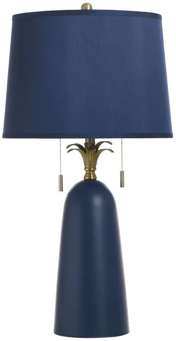 Stylecraft Latilly Blue Table Lamp-0