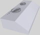 Vent-A-Hood® 42" White Under Cabinet Range Hood-3