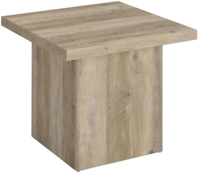 Coaster® Devar 2-Piece Distressed Pine Coffee End Table Set-1