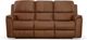 Flexsteel® Henry Caramel Power Reclining Sofa with Power Headrests and Lumbar-1
