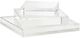 Harp & Finial® Lismore Risers 3-Piece Clear Crystal Tray Set-1