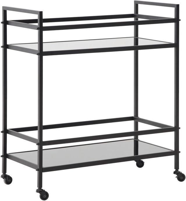 Signature Design by Ashley® Kailman Black Bar Cart-2