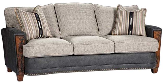 Marshfield Furniture Hollister Black/Gray Sofa-0