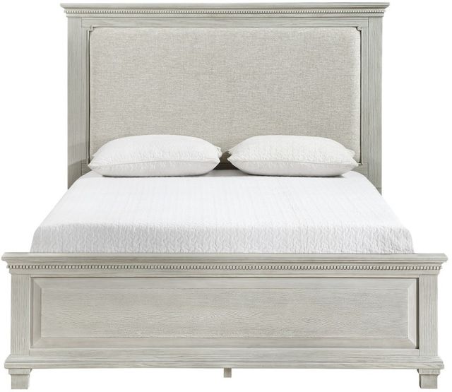 New Classic® Home Furnishings Silver Sands Gray Queen Panel Bed-2