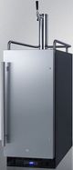 Summit® 2.9 Cu. Ft. Stainless Steel Beer Cooler/Kegerator-1