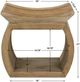 Uttermost® Connor Natural Small Bench-2