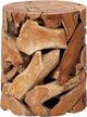 Modus Furniture One Warm Teak Round End Table-0