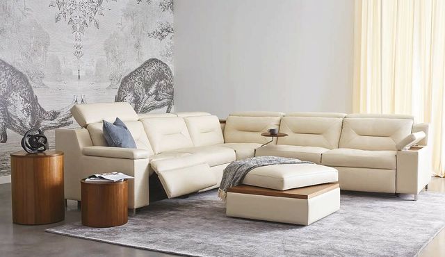 Palliser® Furniture Customizable Apex 5-Piece Wide Power Reclining Sectional with Storage Chair-3