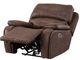 Elements International Atlantis Brown Power Recliner Chair-2