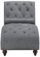 Homelegance® Bonne Dark Gray 69" Chaise-3