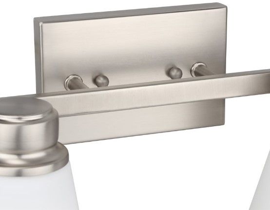 YHD Brushed Nickel 2-Light Vanity Lighting-3