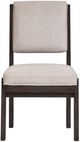 Magnussen Home® Tauren Coffee Bean Brown/Beige Side Chair-1